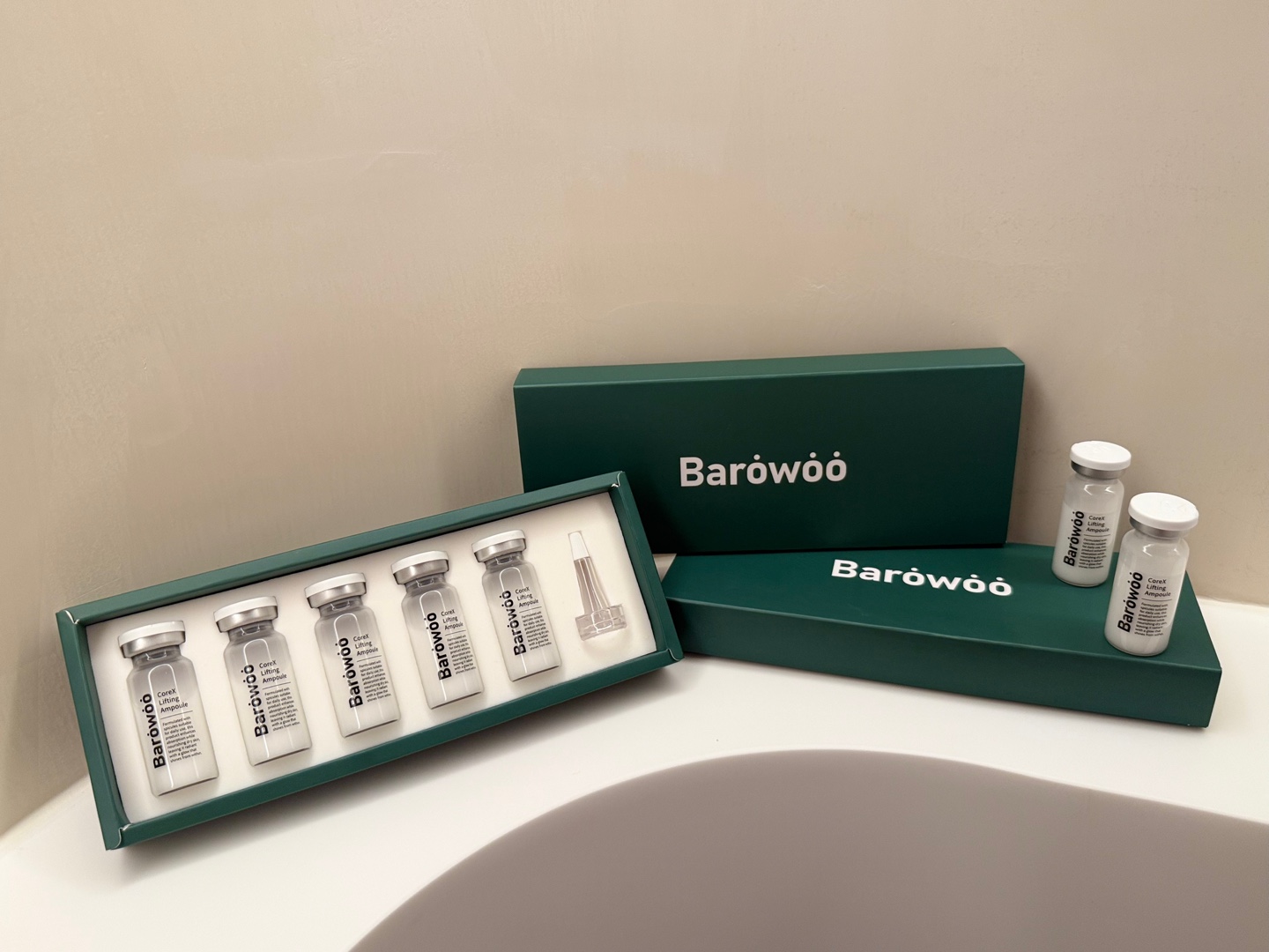 [바로우맘 제작] 피부 속 코어부터 끌어올리는, 코어엑스 SPEB 리프팅앰플 50ml / 콜라겐 EGF 보르피린 PDRN 엑토인 스쿠알란 제품 이미지