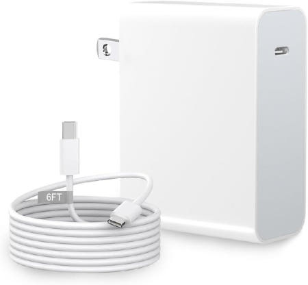 [해외]MacBook pro충전기 Air/Pro 13 14 15 16인치 2024 2023 2022 2021 2020 100W USB C M1 M2 M3 노트북 iPad 묶음배송가