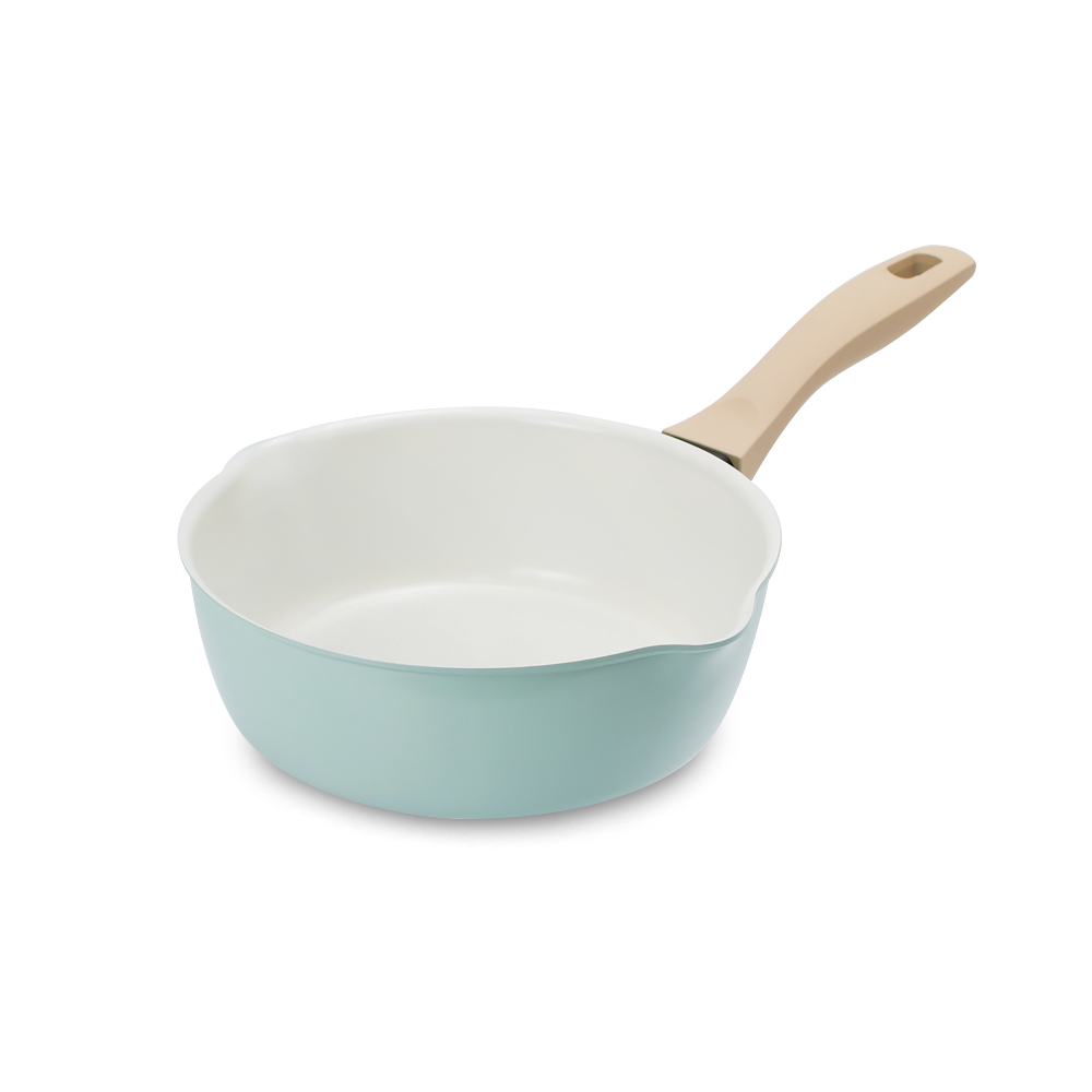 IH 인덕션 블룸 만능 멀티팬 20cm, 궁중팬_민트 - 상품 이미지