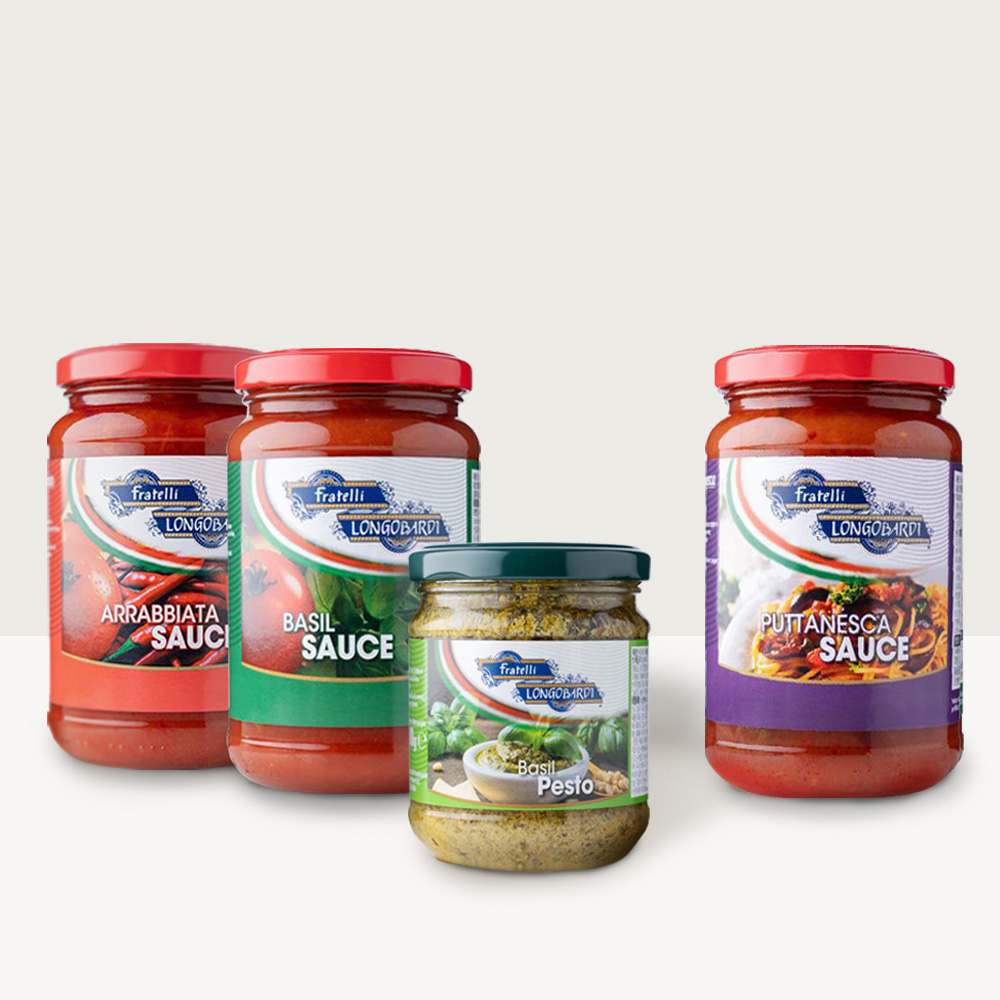 [2+2]프라텔리 롱고바디 파스타소스 4종 2개+2개 골라담기