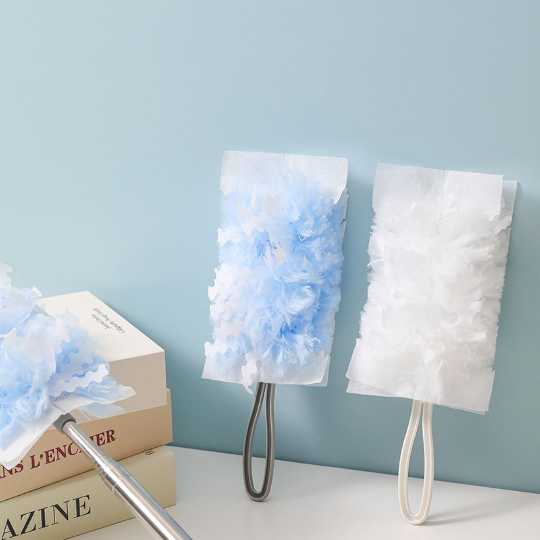 일회용 먼지털이 교체형 청소포 정전기 먼지떨이 털이개