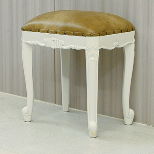 고급 화장대 스툴 안방 화장대 의자 엔틱 파우더룸 의자