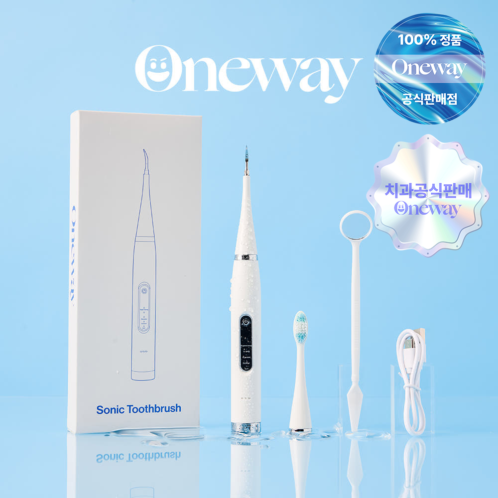 [치과판매] 원웨이 스타터 치아관리기 셀프 치똥 입냄새 제거 V1 제품 이미지