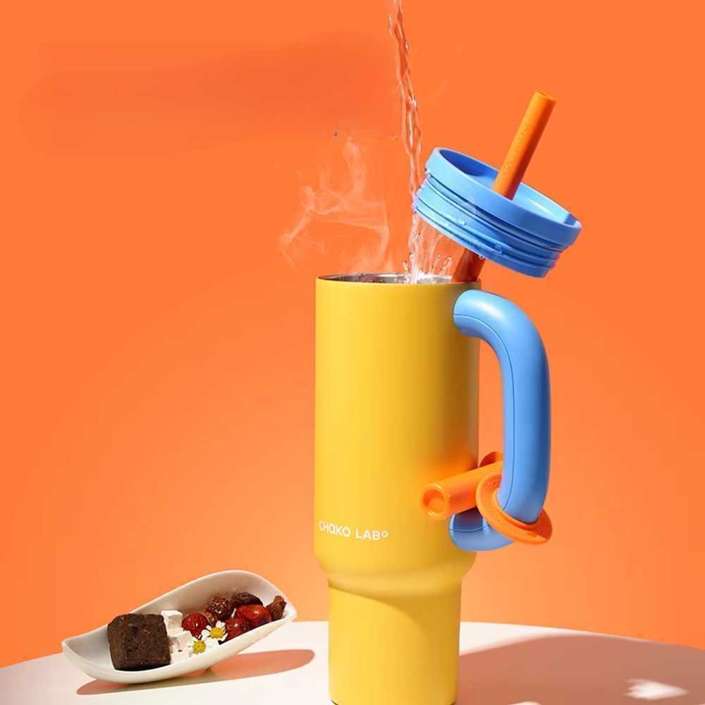 차코랩 텀블러 스테인레스 세라믹 대용량 보온컵 스위트하트 호스 1050ml - 상품 이미지