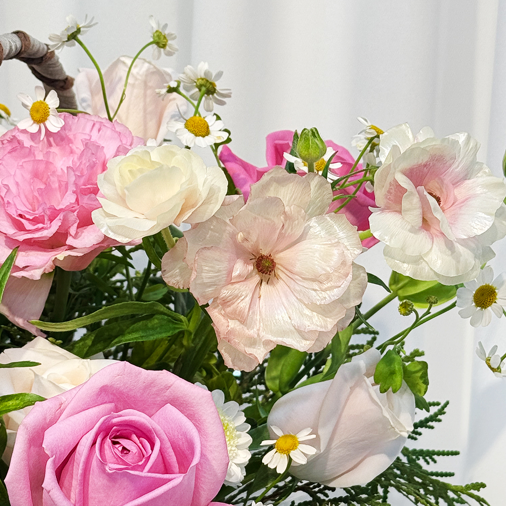 카네이션 꽃바구니 어버이날 스승의날 꽃배달서비스 가정의달 부모님 선물 생화 농장직영