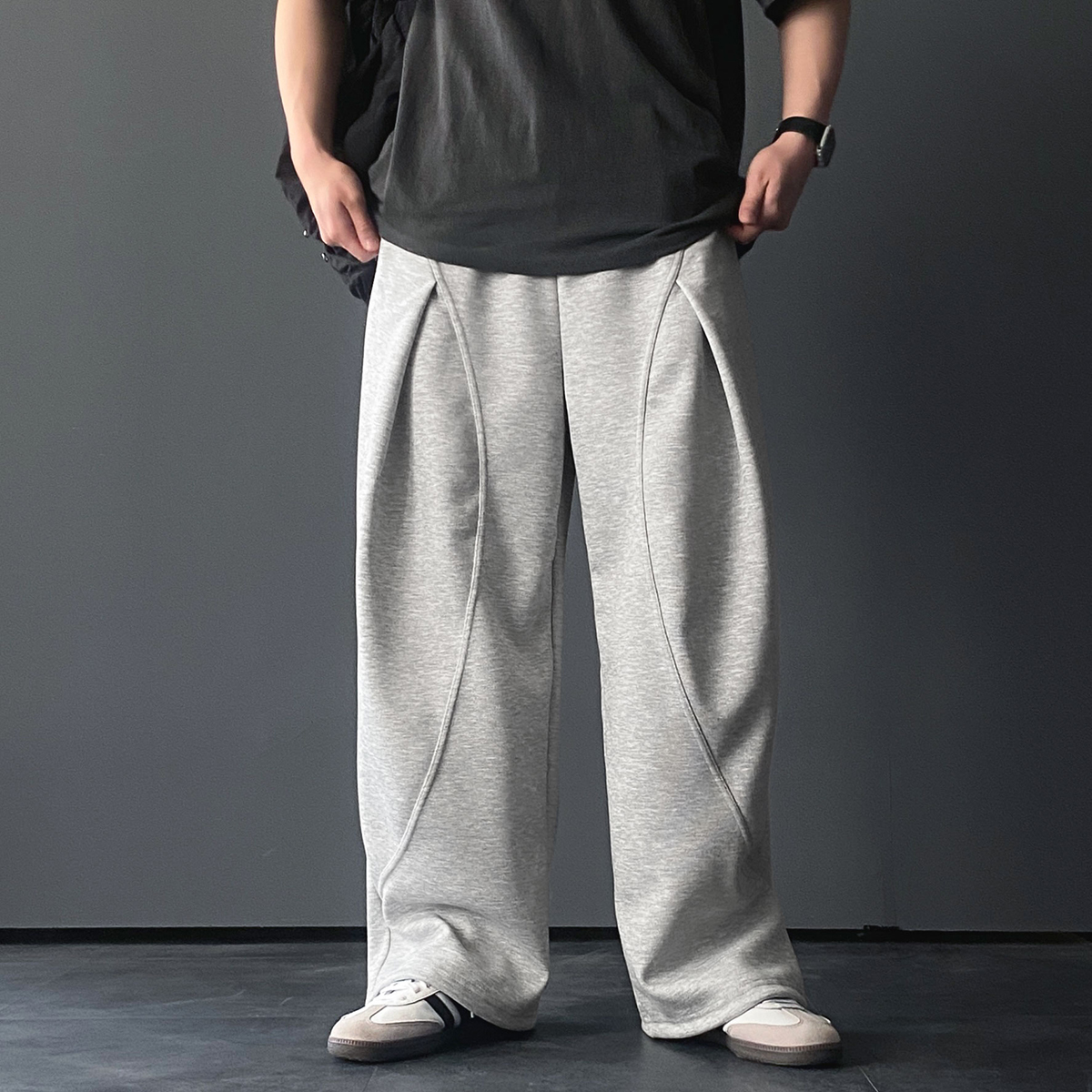 스웻팬츠 스웨트팬츠 벌룬팬츠 남자통바지 - 상품 이미지