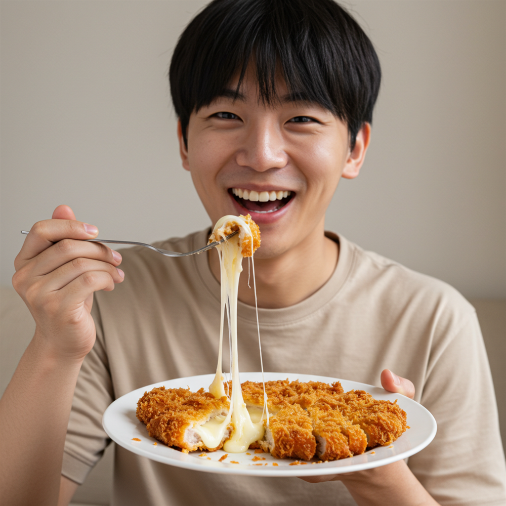 강남푸드왕 수제돈까스 고구마 치즈 돈까스 세트 왕 돈카츠 : 강남 푸드왕