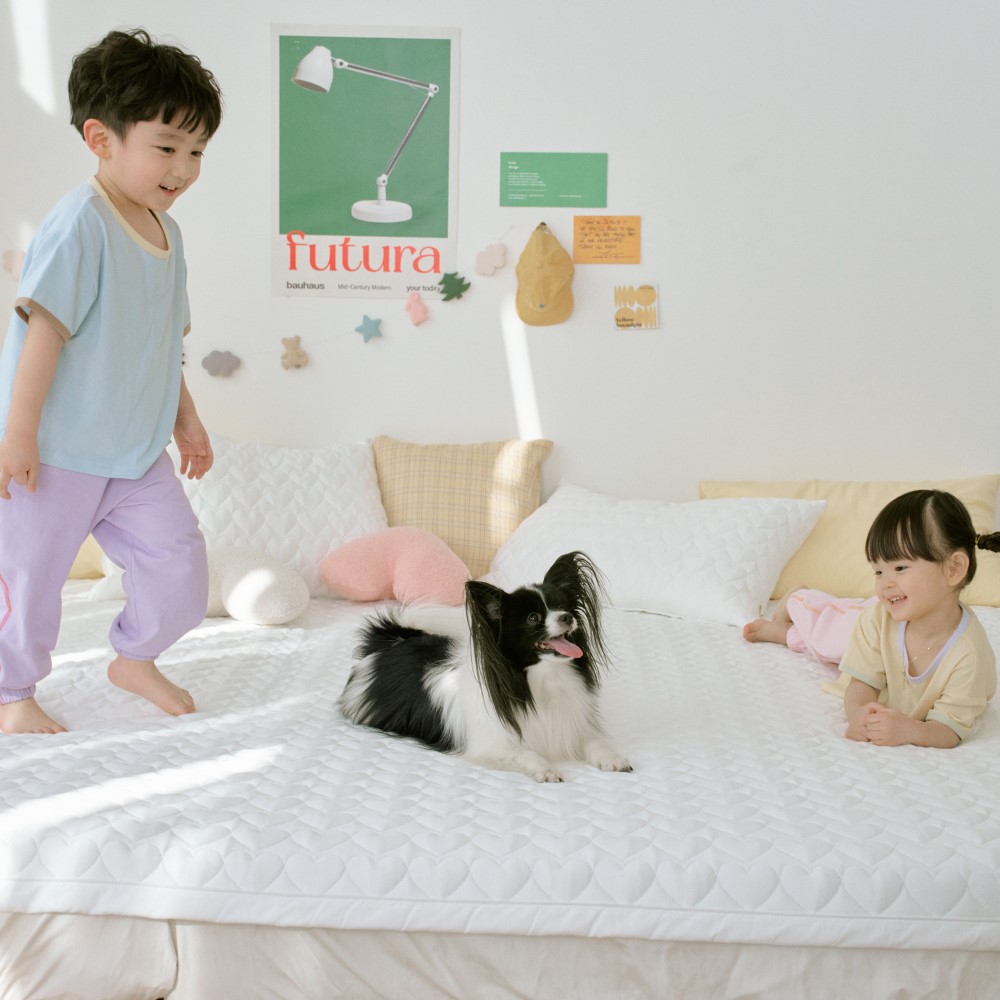 히말라야 듀라론 냉감패드 아이스쿨링 여름 침대패드 3중직 패밀리 220x210cm