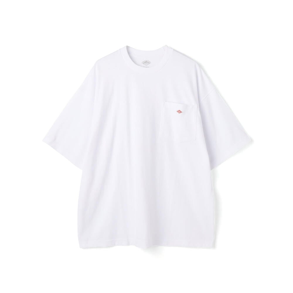 단톤 반팔티 MEN'S BIG SILHOUETTE POCKET T-SHIRT 25SS 무지 티셔츠 DNB251M103-0005 - 상세 이미지 2