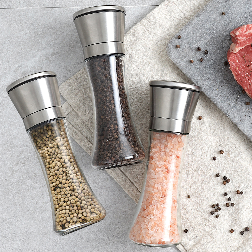2+1 후추 소금 그라인더 3P 세트