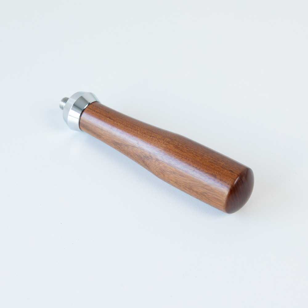 바텀리스 포터필터 핸들 손잡이 M10 우드 원목 월넛 마누스 브레빌 58 54 51mm 이미지 6
