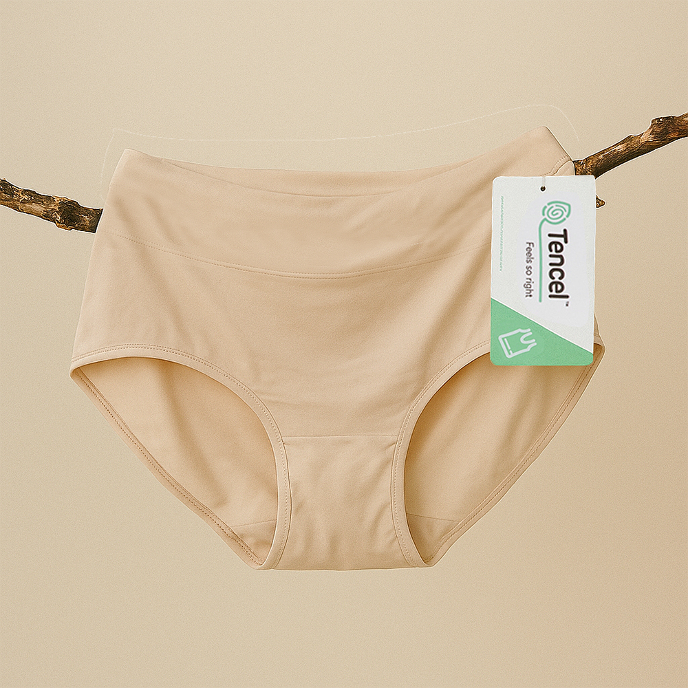 누모 하이웨스트 맥시 햄 피부진정 냉감 시원한 모달 팬티 - 메인 이미지
