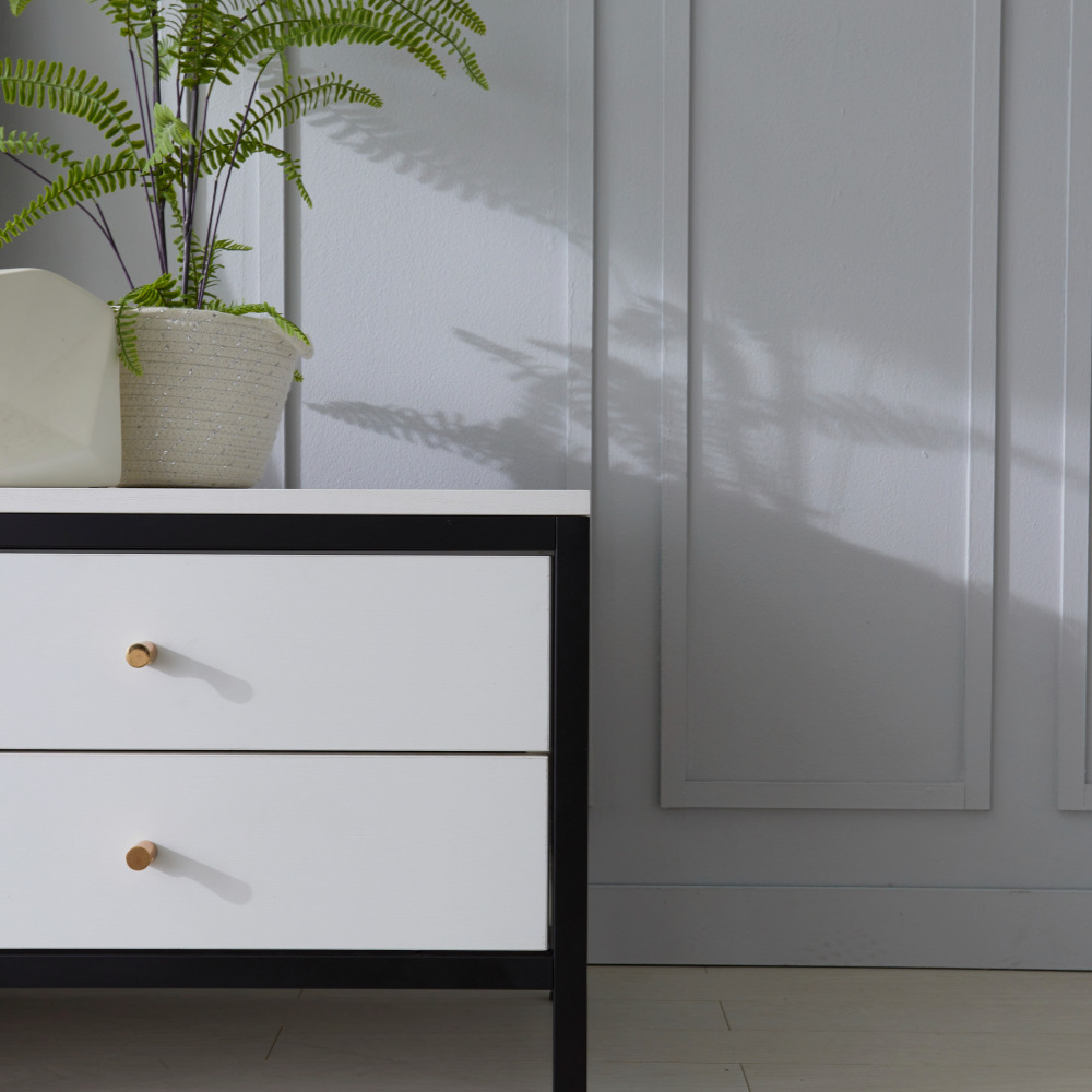 네 1600거실장 높은tv장테이블 멀바우 철제티비다이 오디오장식장