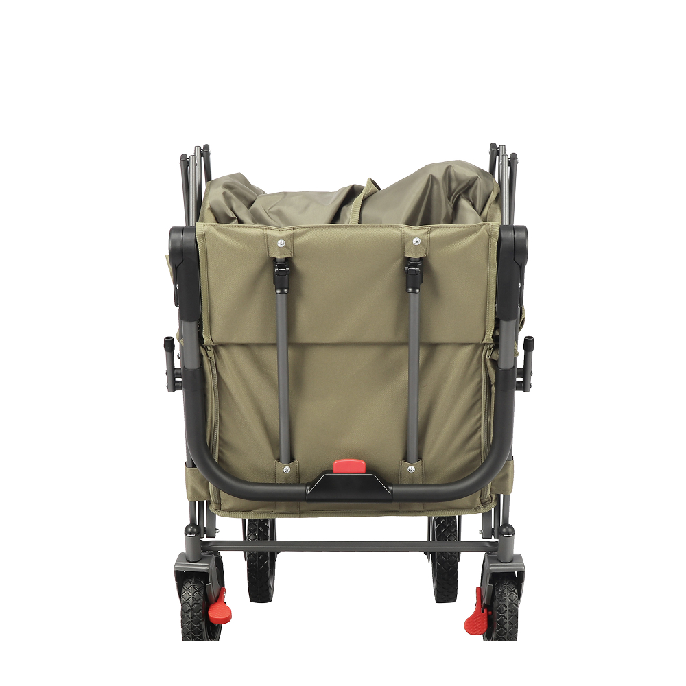 파파웨건 특대형 저상형 강아지유모차 개모차 캐노피 노견 대형견 다견용 강아지웨건 브레이크