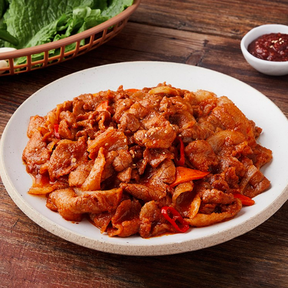 고급진 더 맛있는 삼겹살 제육볶음 500g 2팩+2팩 - 상품 이미지