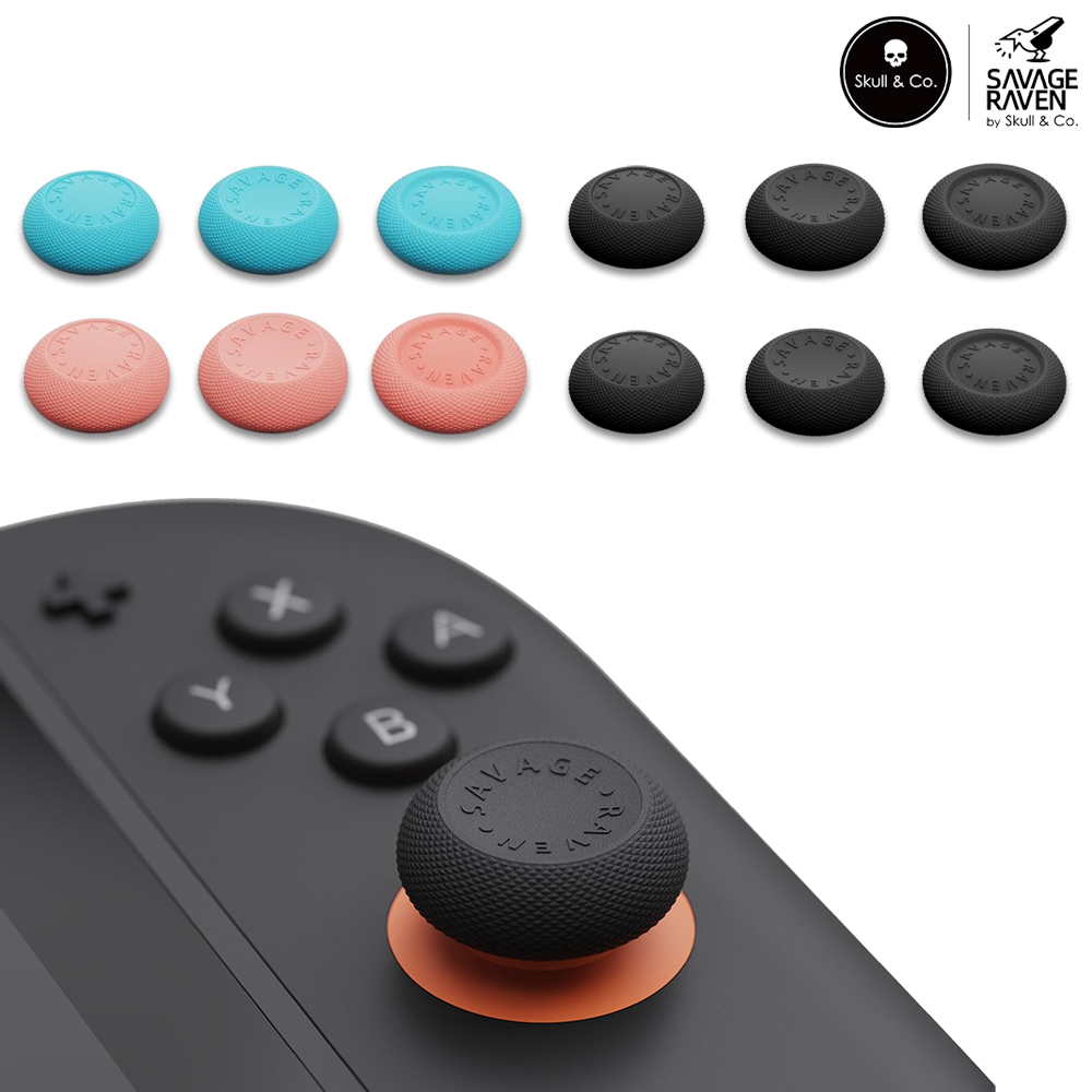 닌텐도 스위치2 조이콘 스틱커버 스컬앤코 썸그립