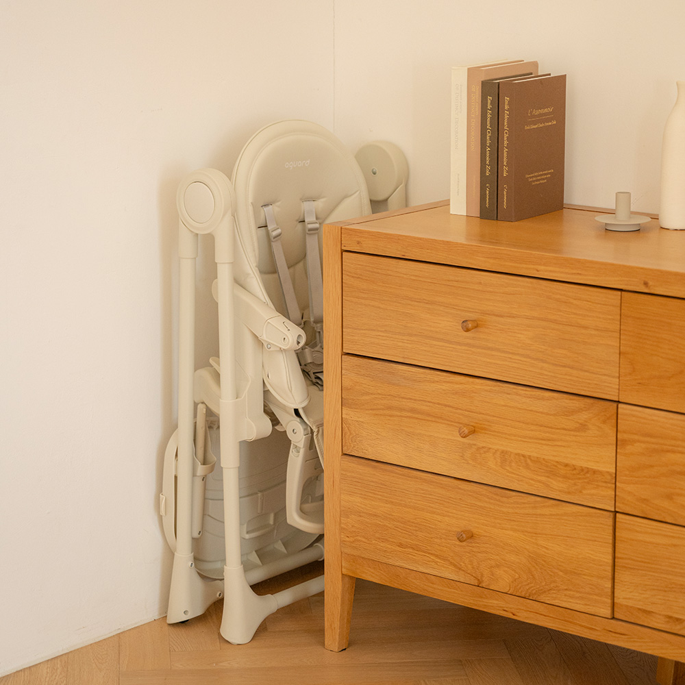 아가드 토스비 아기 하이체어 2.0 버튼형 유아식탁의자