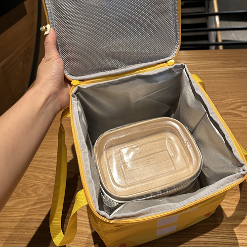 미니 보온 보냉 소풍 도시락 이유식 귀여운 가방 백 런치백 캐릭터 마리오 보온큐 - 상세 이미지 3