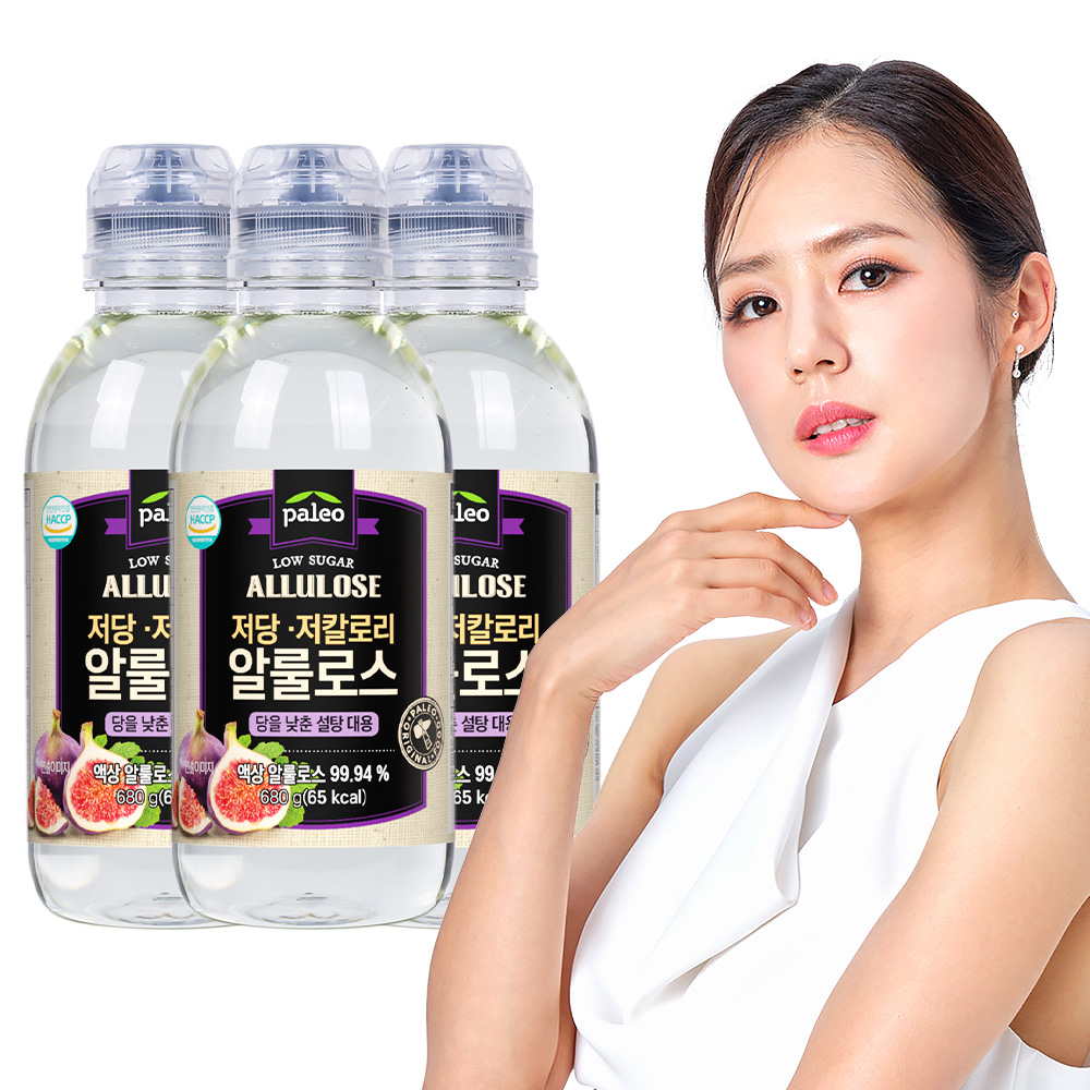팔레오 저당 저칼로리 알룰로스 액상 99.9% 680g, 3개 - 상품 이미지