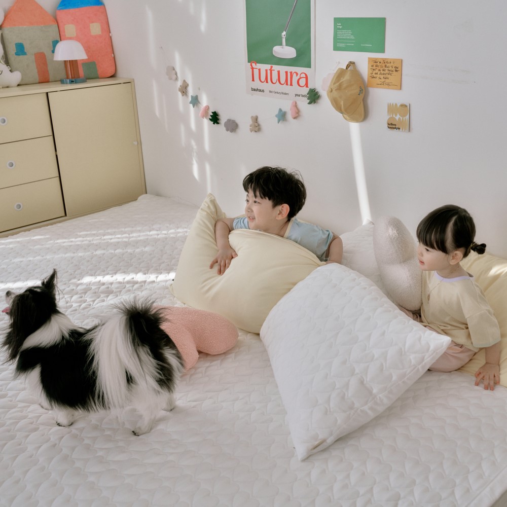 히말라야 듀라론 냉감패드 아이스쿨링 여름 침대패드 3중직 패밀리 220x210cm