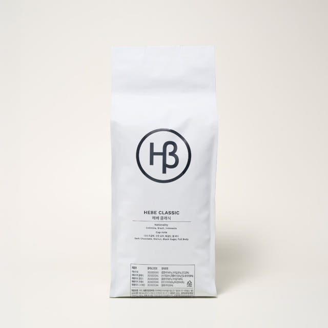 헤베커피 클래식 블렌드 대용량 고소한 원두 1kg