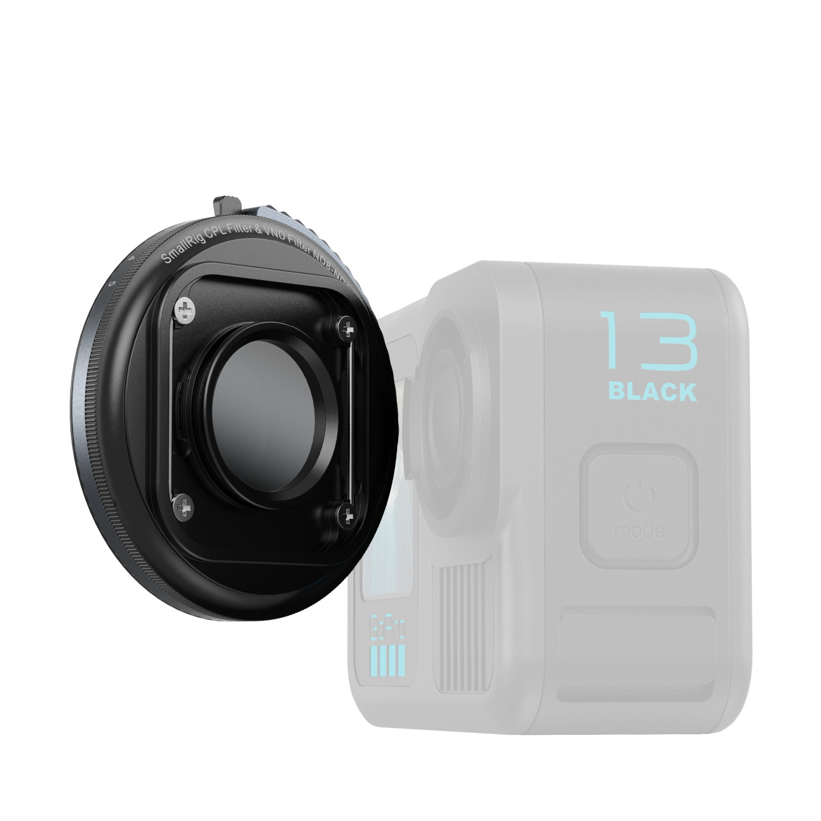 스몰리그 GoPro HERO 13/12/11/10용 2-in-1 CPL & VND 3-5 필터 4942 - 상세 이미지 4