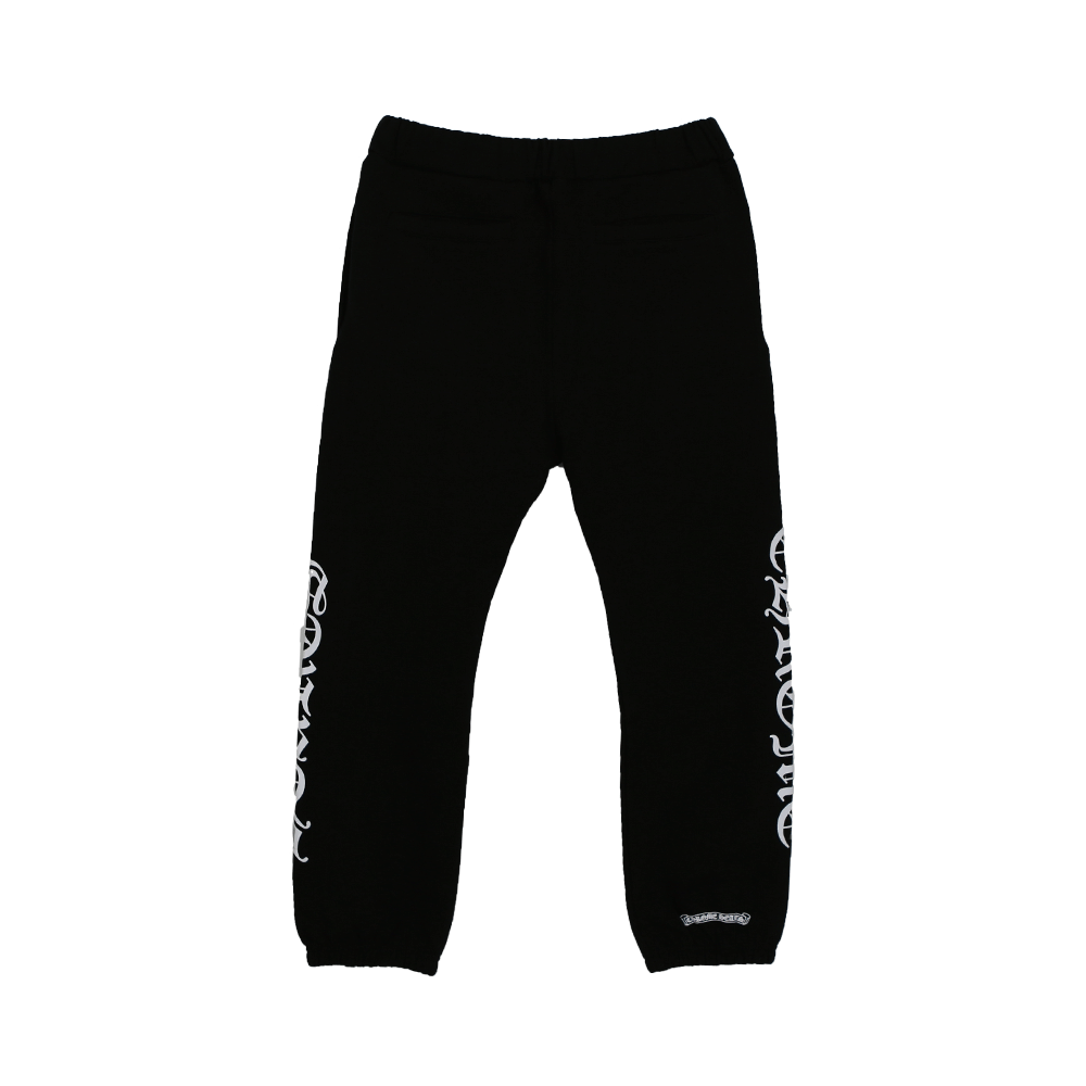 크롬하츠 홀스슈 로고 백 포켓 스웨트팬츠 블랙 SIZE M - 상세 이미지 2