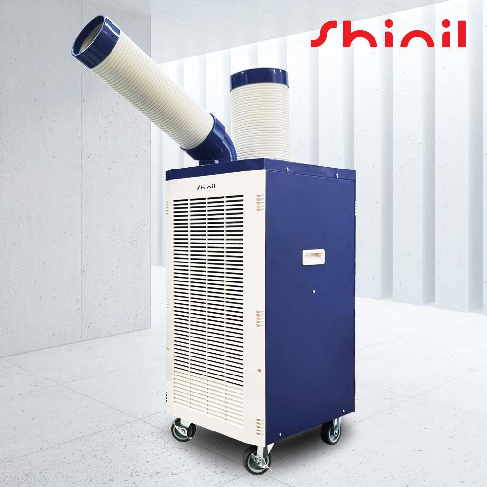 이동형에어컨 코끼리 1구 야외용 행사장 휴게소 식당 주방에어컨