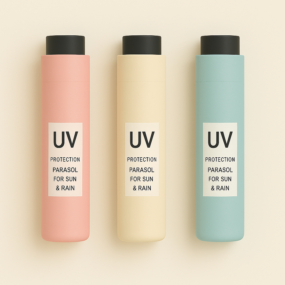 115g 초경량 양우산 자외선차단 가벼운 미니 암막양산