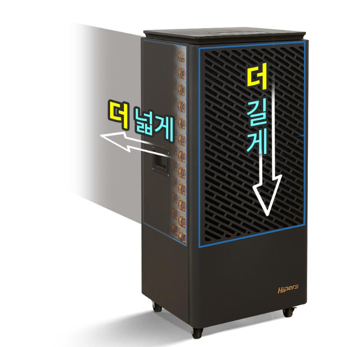 지하 창고 공업용 업소용 제습기 대형 주차장 산업용제습기 110L - 상세 이미지 4