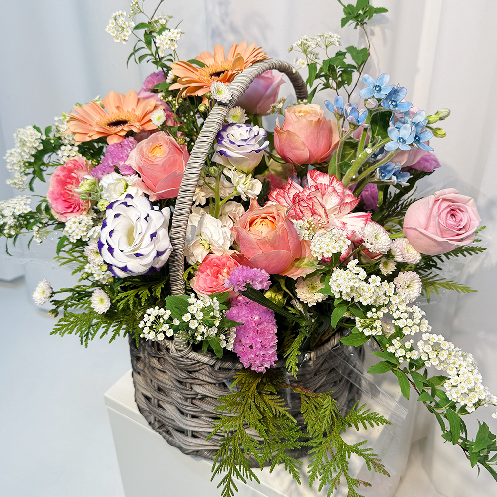 평택 카네이션 꽃바구니 어버이날 스승의날 꽃배달서비스 가정의달 부모님 선물 생화 농장직영