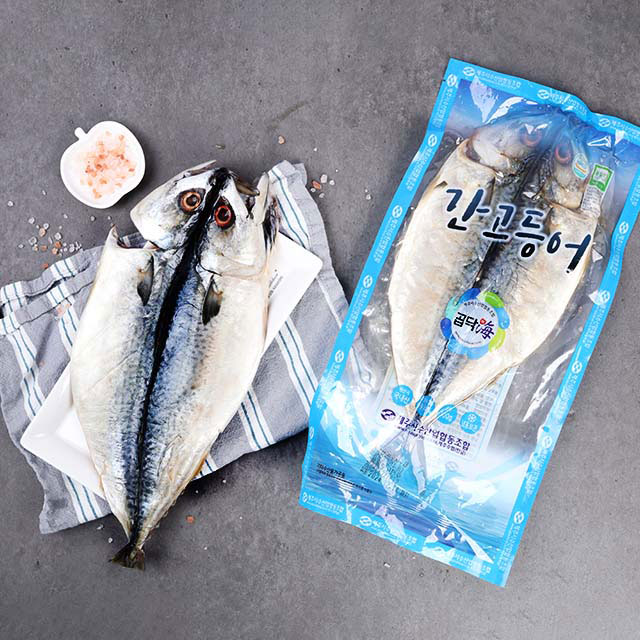 제주시수협 왕특대 자반 고등어 선물세트 저염 350g x 12팩 국내산 저염 아기생선 - 상세 이미지 3