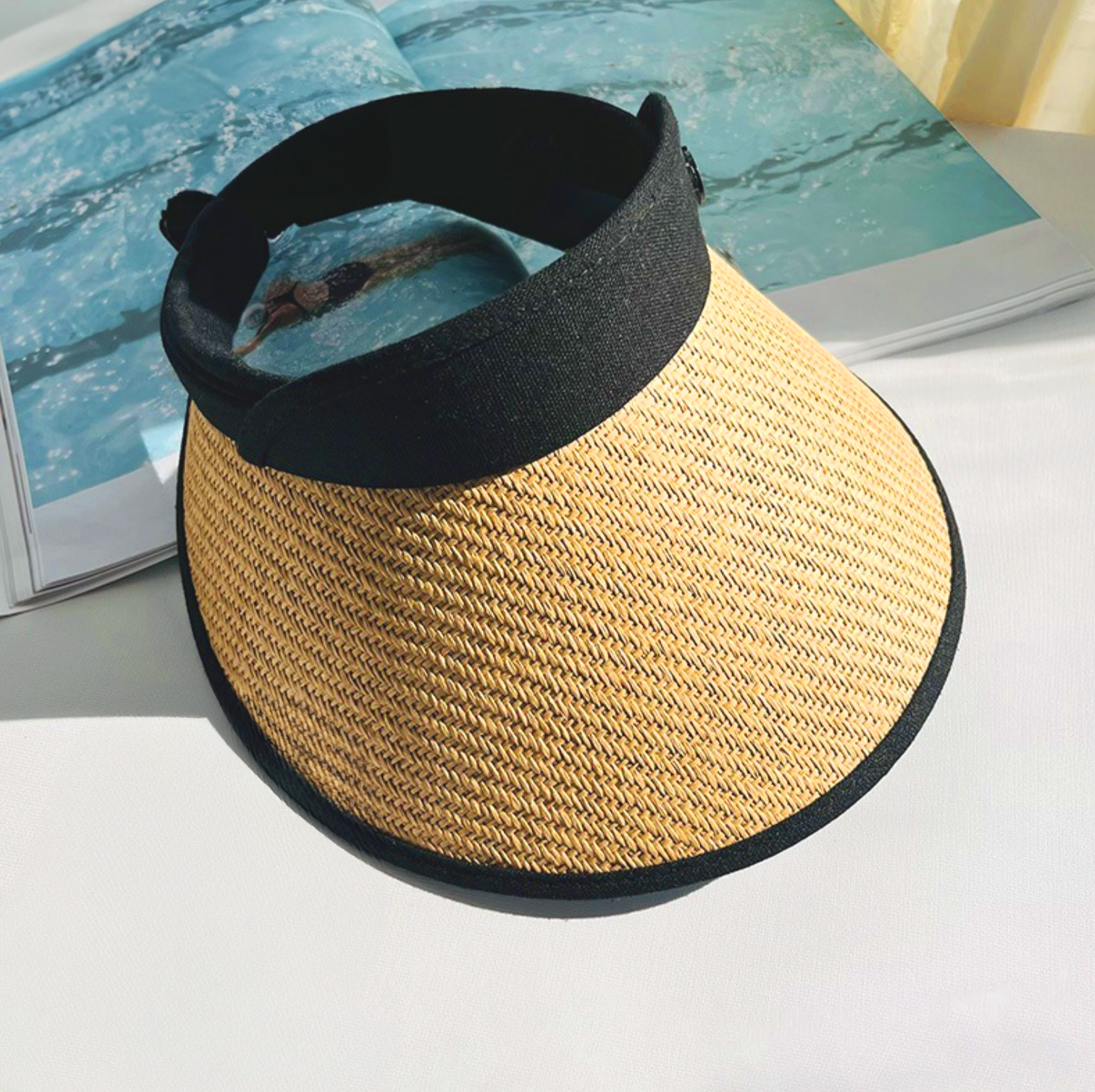 [햇빛차단] 햇살지킴이 썬캡 자외선차단 여성 농사 모자