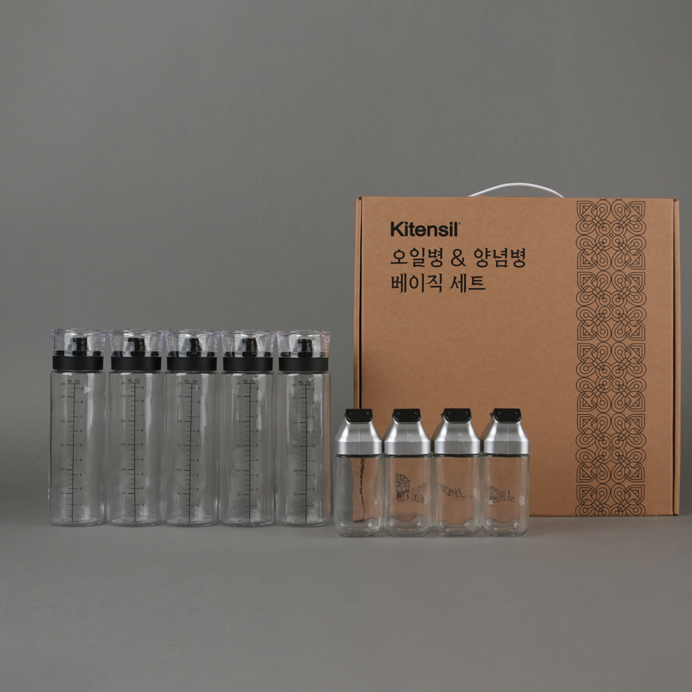 키텐실 오일병 양념병 베이직 선물세트 집들이 신혼부부 - 상세 이미지 4