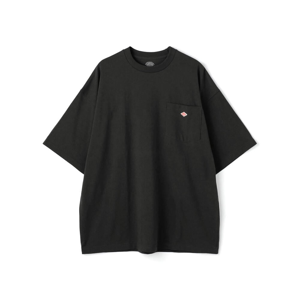 단톤 반팔티 MEN'S BIG SILHOUETTE POCKET T-SHIRT 25SS 무지 티셔츠 DNB251M103-0005 - 상세 이미지 3