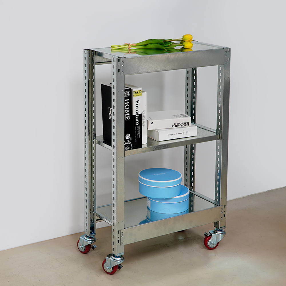 누들랙 실버 경량랙 철제선반 조립식 앵글 팝업스토어 캠핑용품 진열대 체육관 9004501200