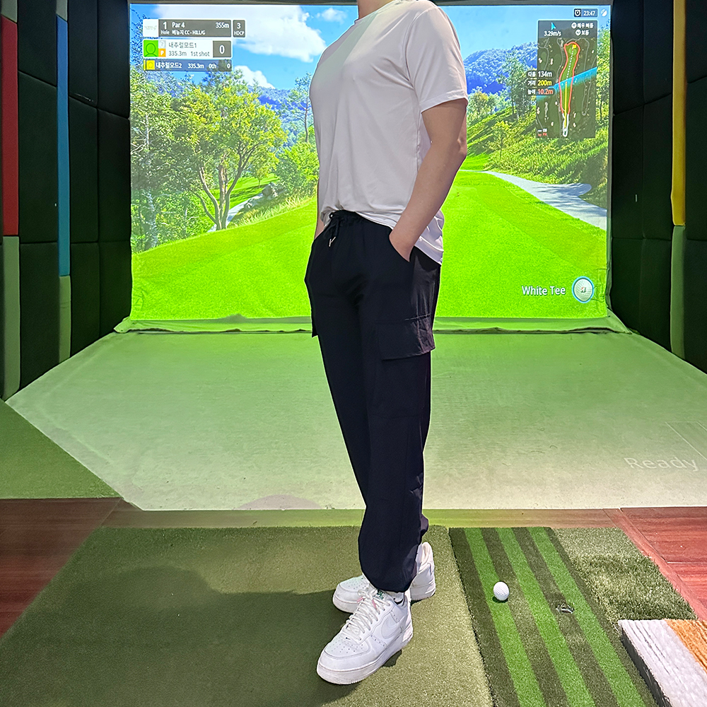 1+1 남성골프조거팬츠 남성여름골프바지 골프웨어 이미지 6
