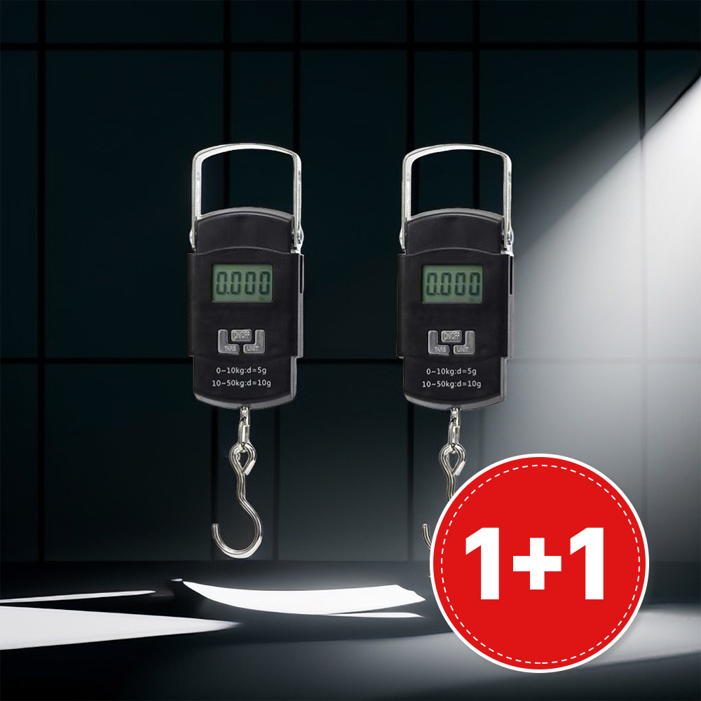 1+1 여행용 캐리어 저울 휴대용 손저울 - 상품 이미지
