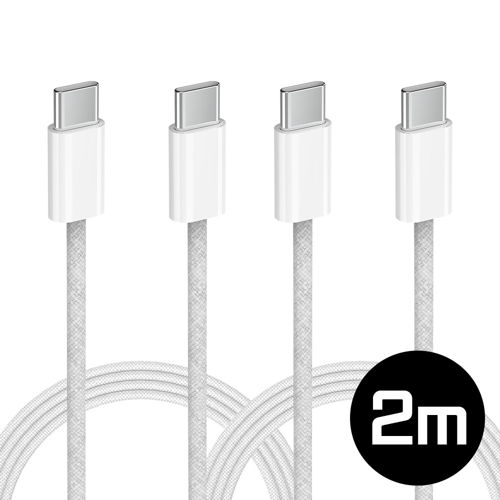 1+1 비트 240W C타입 to C USB PD 고속 충전 패브릭 케이블 - 상세 이미지 3