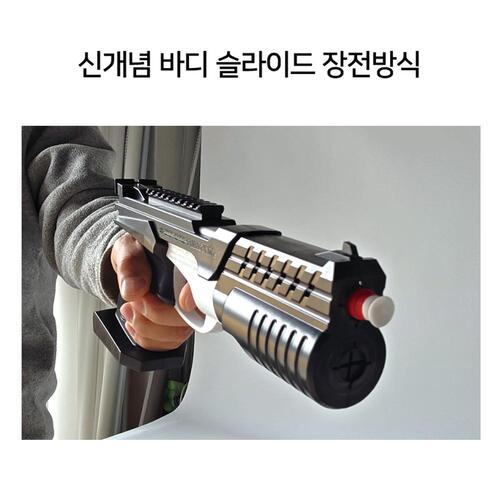 금메달 파워권총 프로세트 사격 권총 장난감 어린이 완구 - 상세 이미지 5