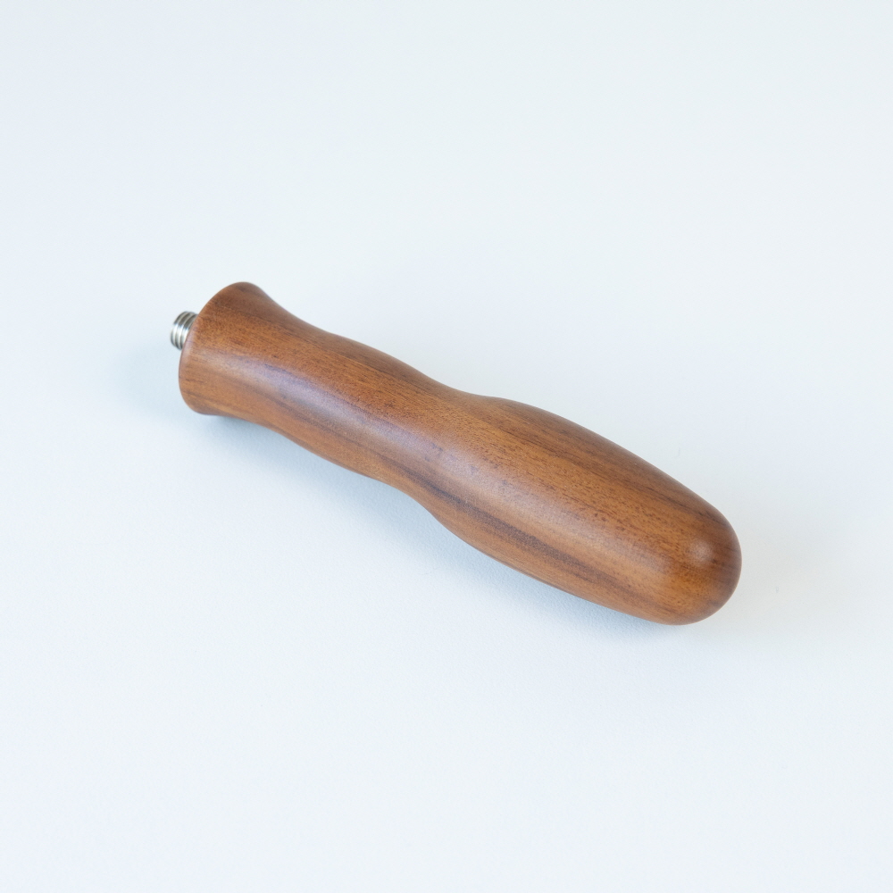 바텀리스 포터필터 핸들 손잡이 M10 우드 원목 월넛 마누스 브레빌 58 54 51mm 이미지 7