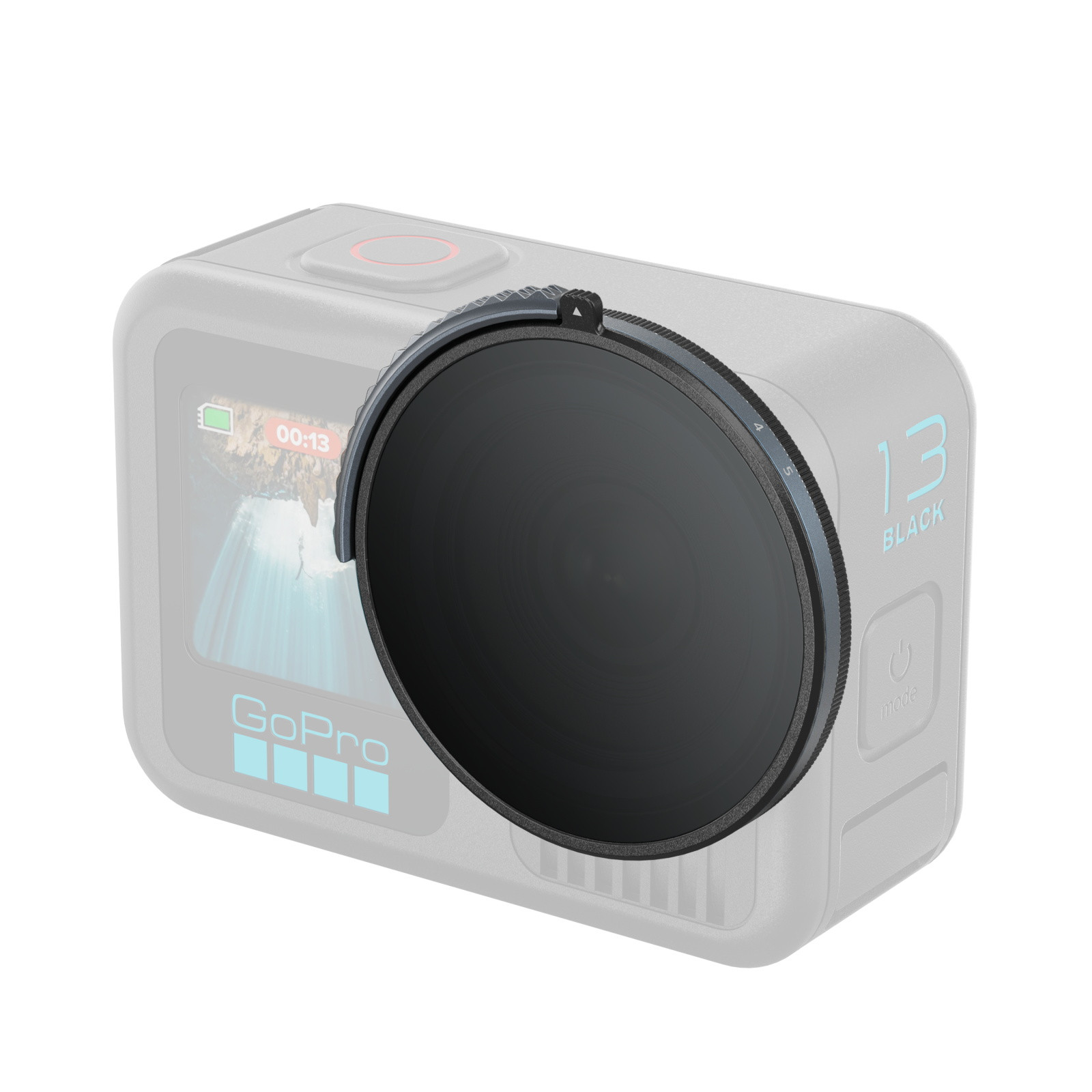 스몰리그 GoPro HERO 13/12/11/10용 2-in-1 CPL & VND 3-5 필터 4942 - 상품 이미지