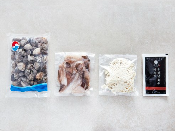 어부백서 the 푸짐한 강연우 쭈꾸미 샤브샤브 800g 칼국수면 200g + 육수100g - 상세 이미지 5