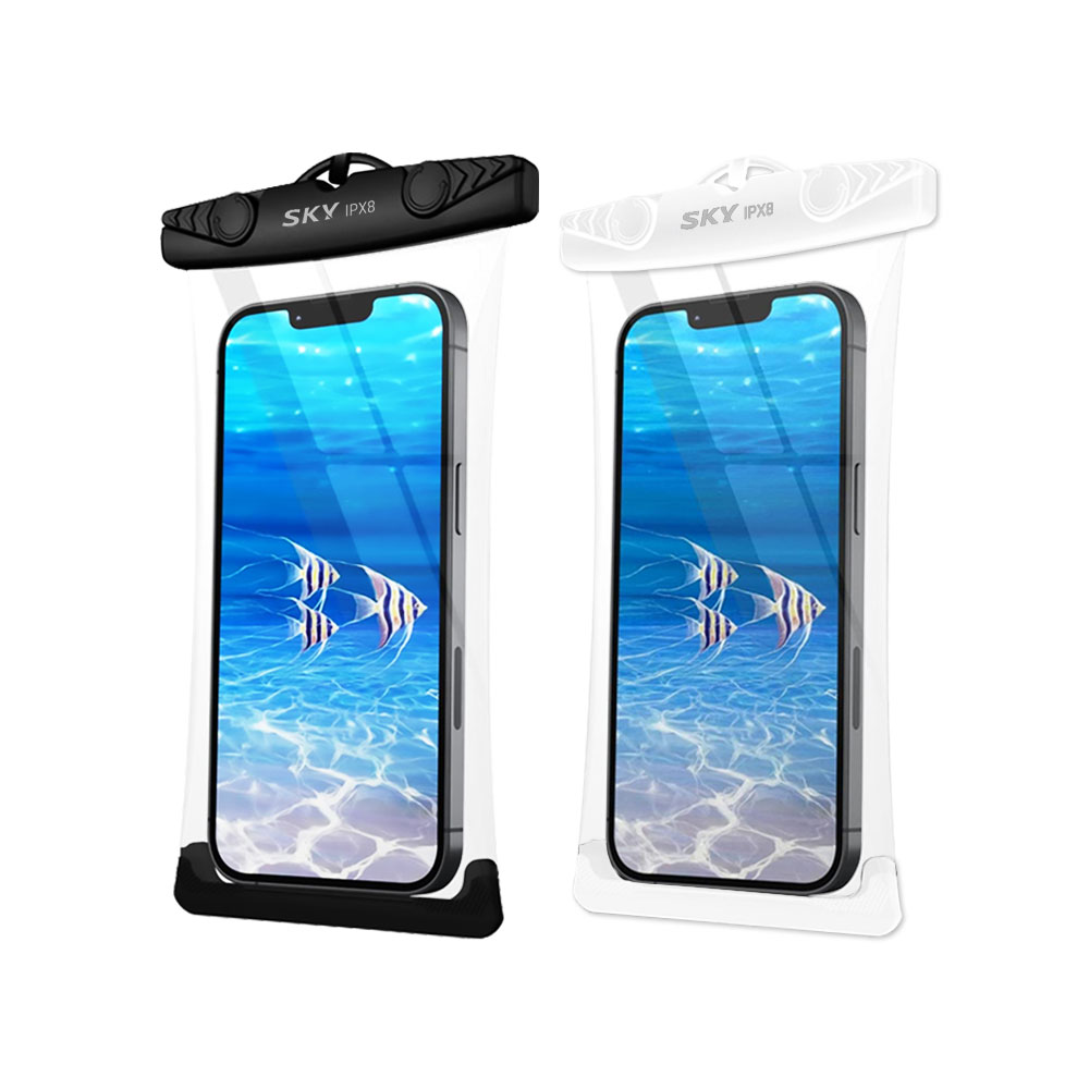 웰 IPX8 360도 터치 핸드폰 방수팩 갤럭시 아이폰 휴대폰 스마트폰 수중촬영 + 목걸이 스트랩