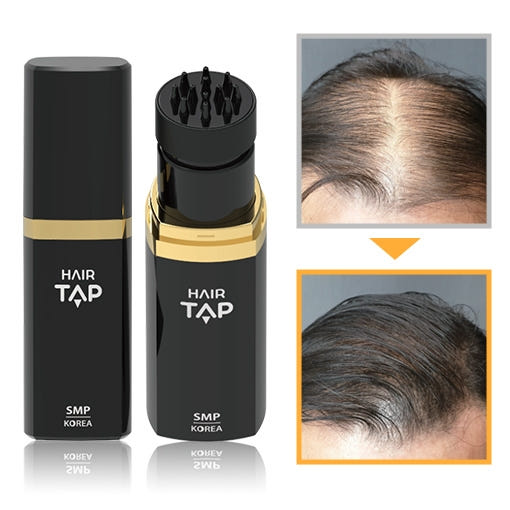 헤어탭 셀프 두피염색 탈모 smp hair tap 국내최초 특허기술 두피마사지 돌기 - 상품 이미지