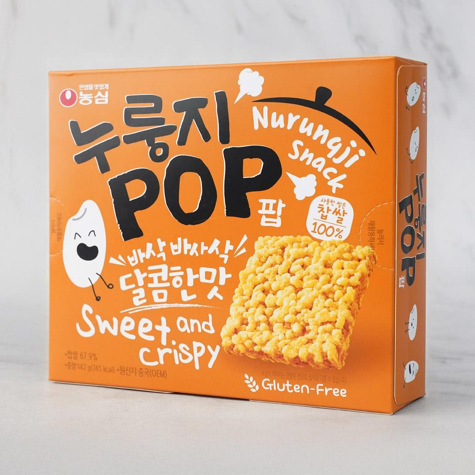 메가마트 농심 누룽지팝 바삭바삭 달콤한맛 142g - 상세 이미지 2