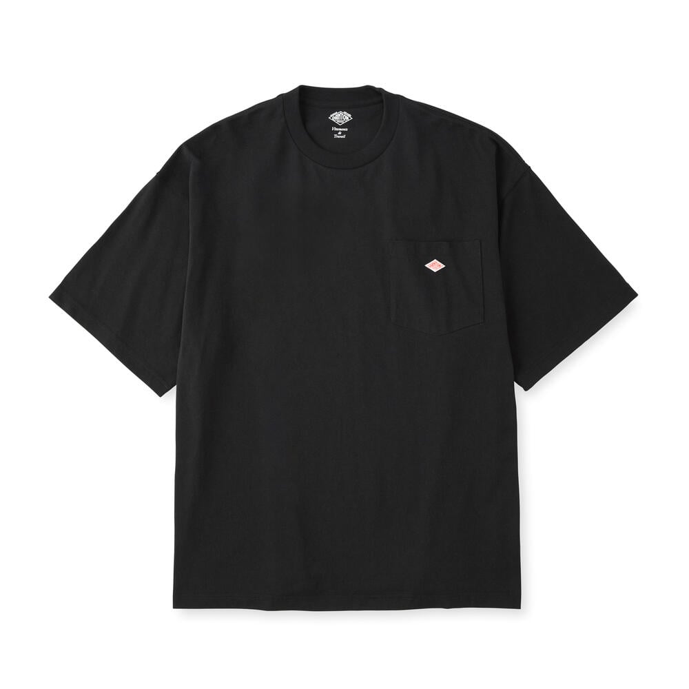 단톤 반팔티 MEN'S BIG SILHOUETTE POCKET T-SHIRT 25SS 무지 티셔츠 DNB251M103-0005 - 메인 이미지