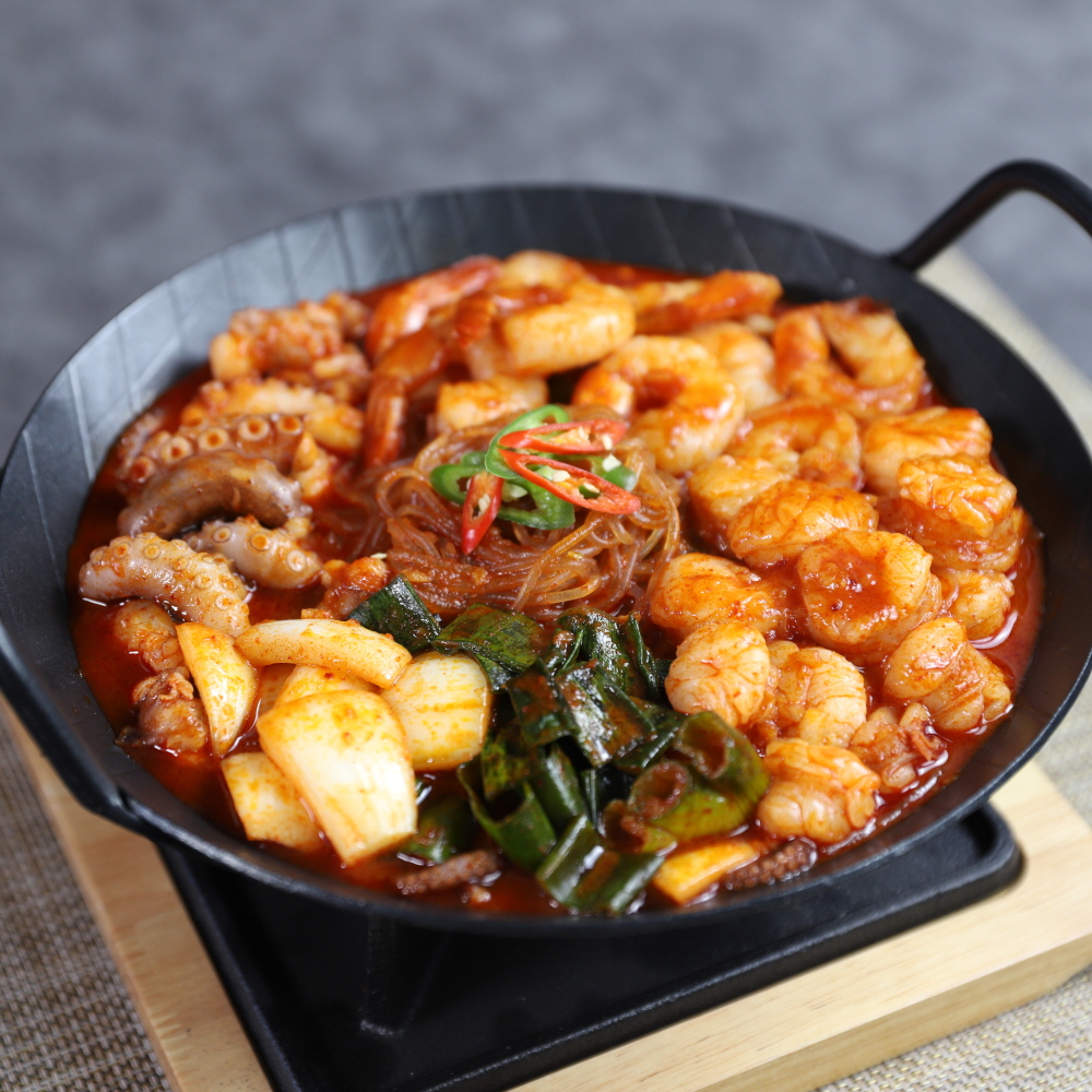 [푸딩팩토리] 한우대창 낙곱새 (낙지 대창 새우 전골 밀키트) 470g, 2개 - 상세 이미지 2