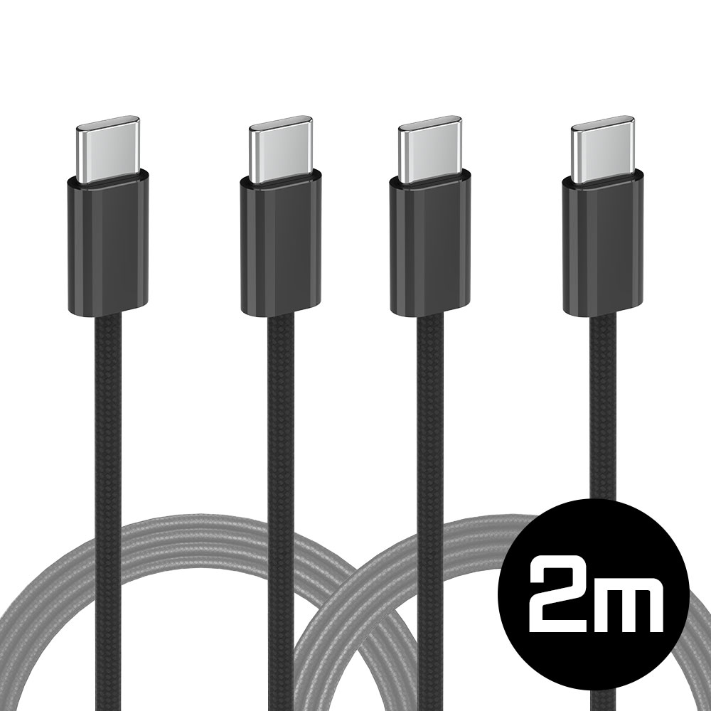 1+1 비트 240W C타입 to C USB PD 고속 충전 패브릭 케이블 - 상세 이미지 2