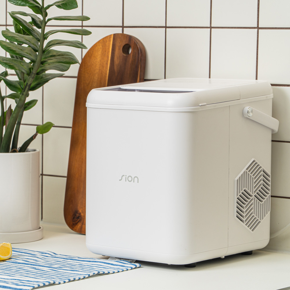 시온 휴대용 제빙기 가정용 미니 제빙기 얼음 대용량 캠핑용